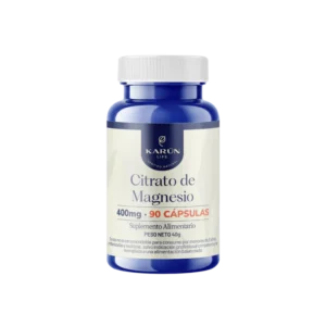Citrato de Magnesio 400 Mg 90 cápsulas