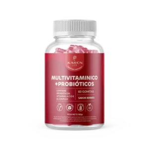 Gomitas Multivitamínico + Probióticos y Biotina 60 Unidades