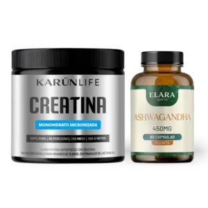 Pack Fuerza Y Calma Ashwagandha + Creatina 300gr